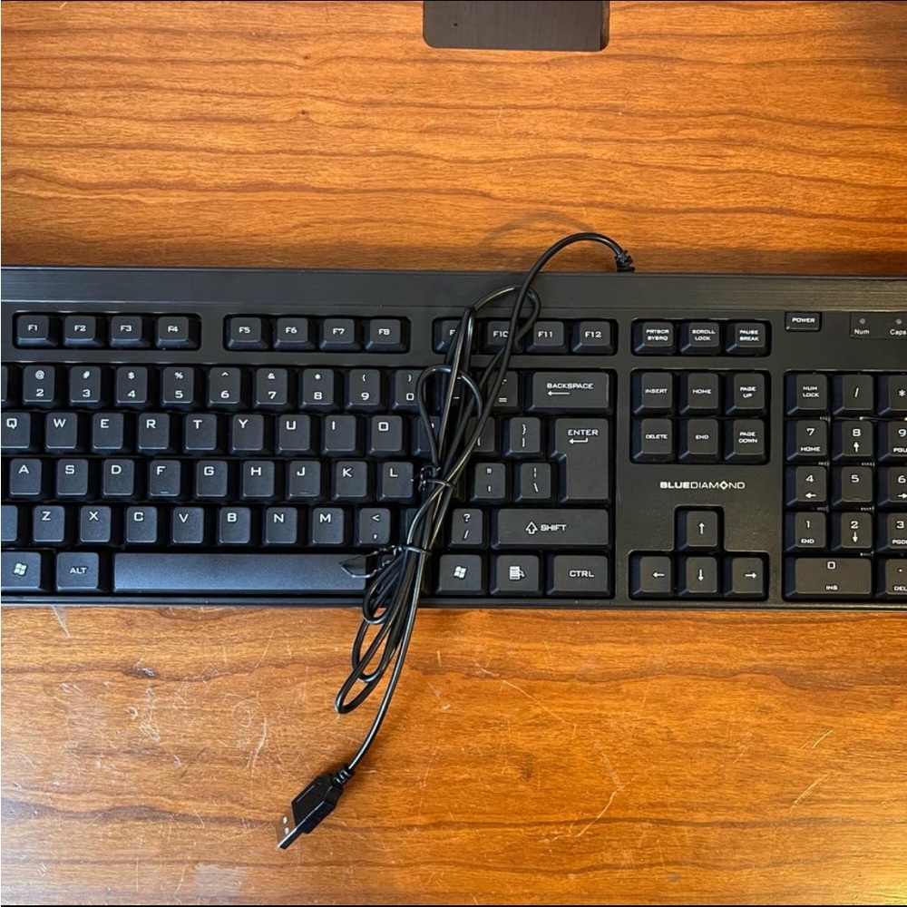 Blue Diamond Keyboard